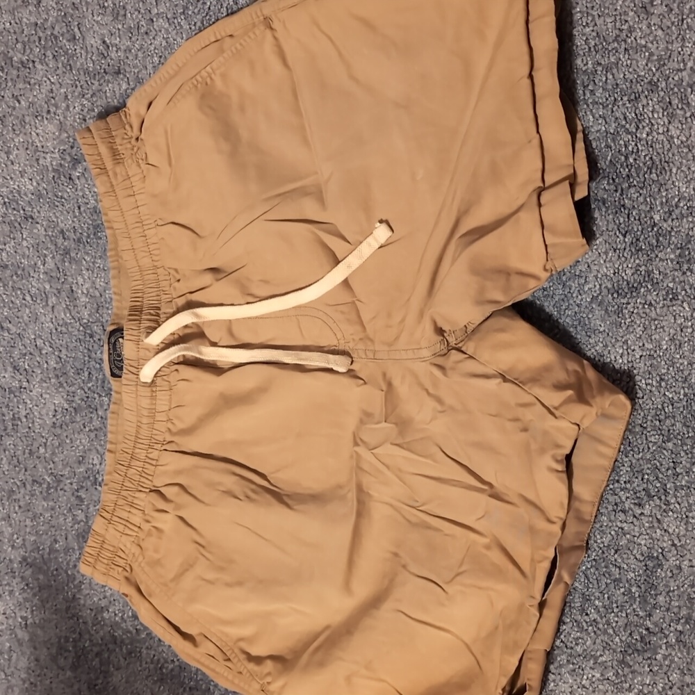 J. Crew beige khaki dock Shorts, medium